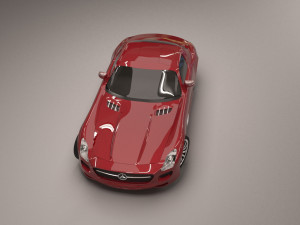 mercedes benz sls 3D Model