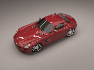 mercedes benz sls 3D Model