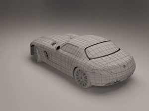 mercedes benz sls 3D Model