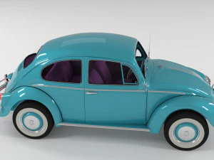 VW maggiolino classico Modello 3D