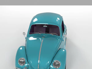 vw beetle classic 3D Model