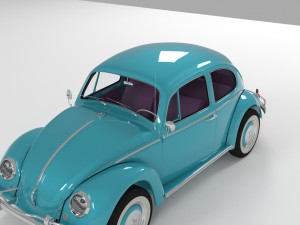 vw beetle classic Model 3D