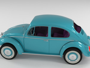 vw beetle classic Model 3D