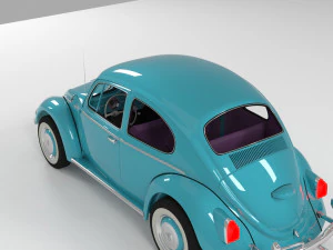 vw beetle classic 3D Model