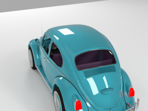 vw beetle classic Model 3D