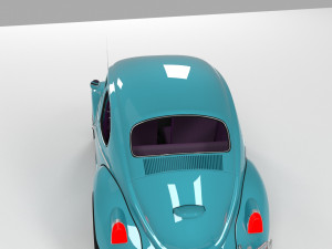 vw beetle classic Model 3D
