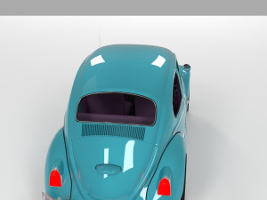 vw beetle classic Model 3D