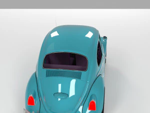 vw beetle classic 3D Model