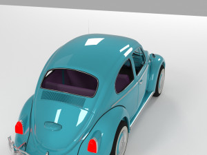 vw beetle classic Model 3D