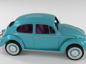 vw beetle classic Model 3D