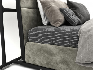 Bed Modern 3D Model