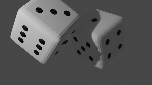 dice Model 3D .c4d .max .obj .3ds .fbx .stl .blend 