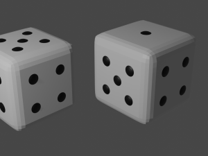 dice Model 3D