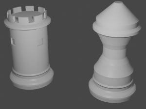 chess piece 3D Model