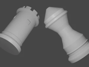 chess piece 3D Model
