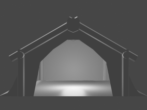 tent 3D 模型