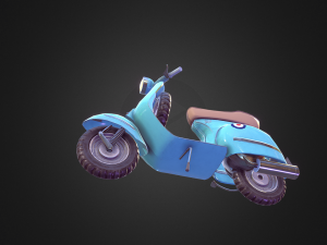 vespa Modelo 3D