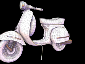 vespa Modelo 3D