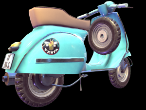 vespa Modelo 3D