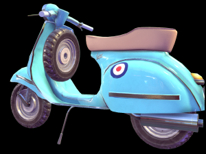 vespa Modelo 3D