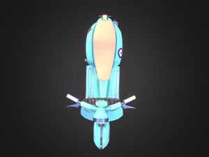 vespa Modelo 3D
