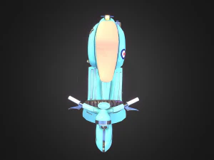 vespa Modello 3D
