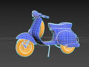 vespa Modelo 3D