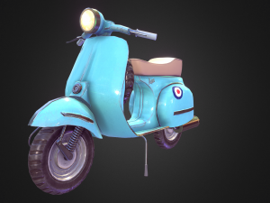 vespa Modelo 3D