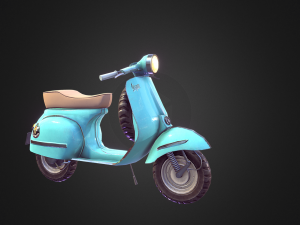 vespa Modelo 3D