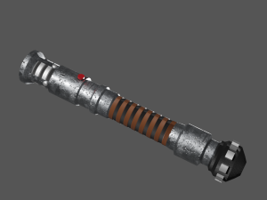 star wars lightsaber 3D 模型