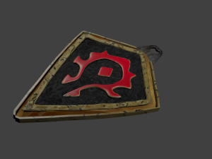 horde medal Modelo 3D