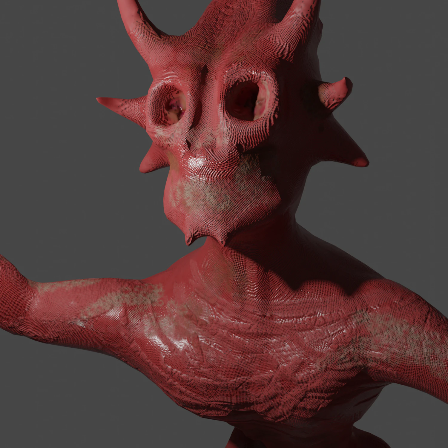 monster 3D Model .c4d .max .obj .3ds .fbx .stl .blend 