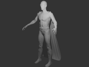 saitama 3d game Model 3D