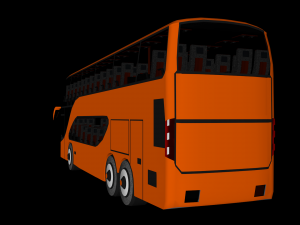 double-decker bus Model 3D