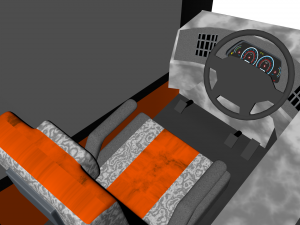double-decker bus Model 3D