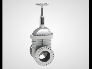 gate valve assembly Modelo 3D