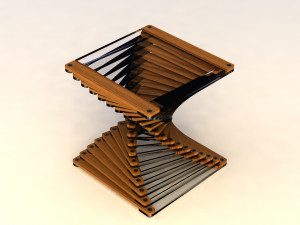 coffe table and tables 3D 모델