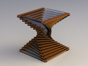 coffe table and tables Modello 3D