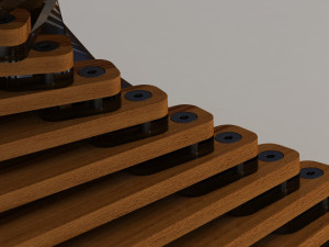 coffe table and tables Modello 3D