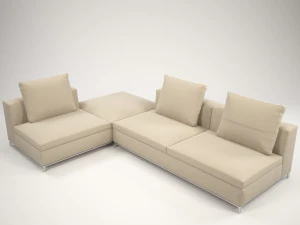 fest corner sofa 3D Model