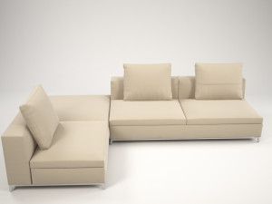 fest corner sofa 3D 모델