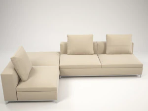 fest corner sofa 3D Model