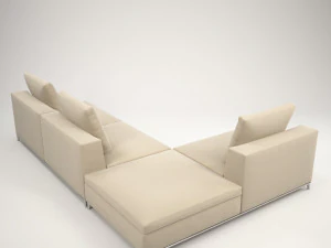 fest corner sofa 3D Model