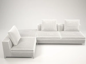 fest corner sofa 3D Model