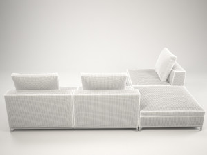 fest corner sofa 3D 모델