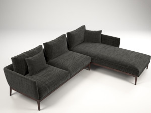 manchester corner sofa 3D Модель