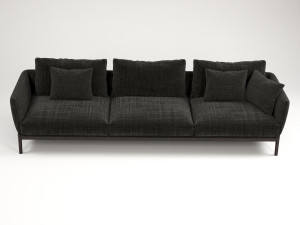 manchester corner sofa 3D Model