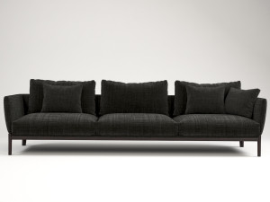 manchester corner sofa 3D Model