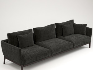 manchester corner sofa 3D Model