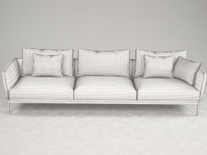 manchester corner sofa 3D Model